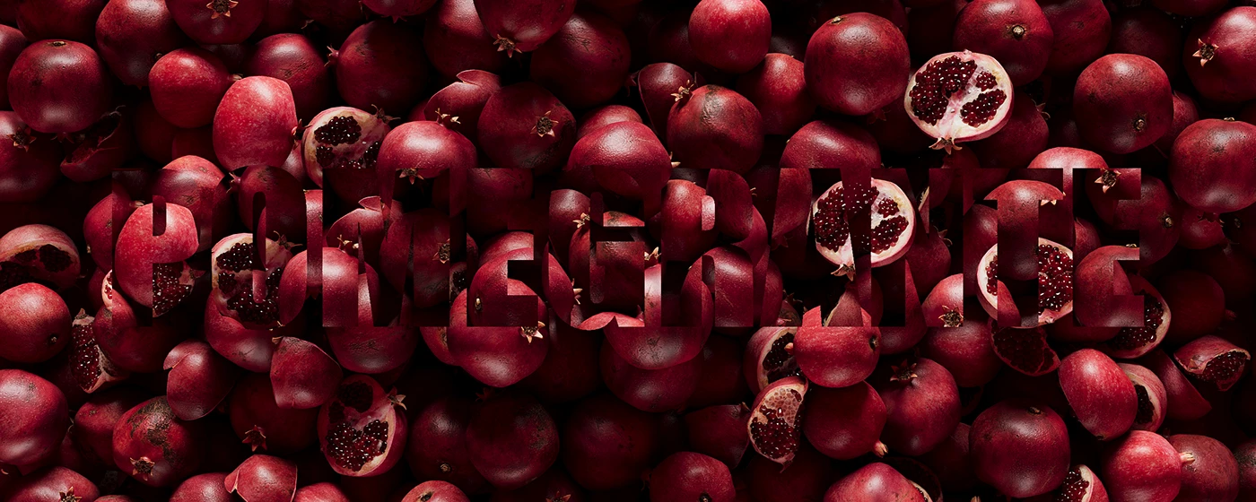 Pomegranate CGI render